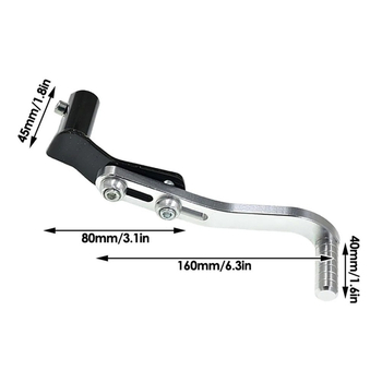 Univerzalna mjenjačka ručica za motocikle, CNC aluminijska legura, off-road dizajn