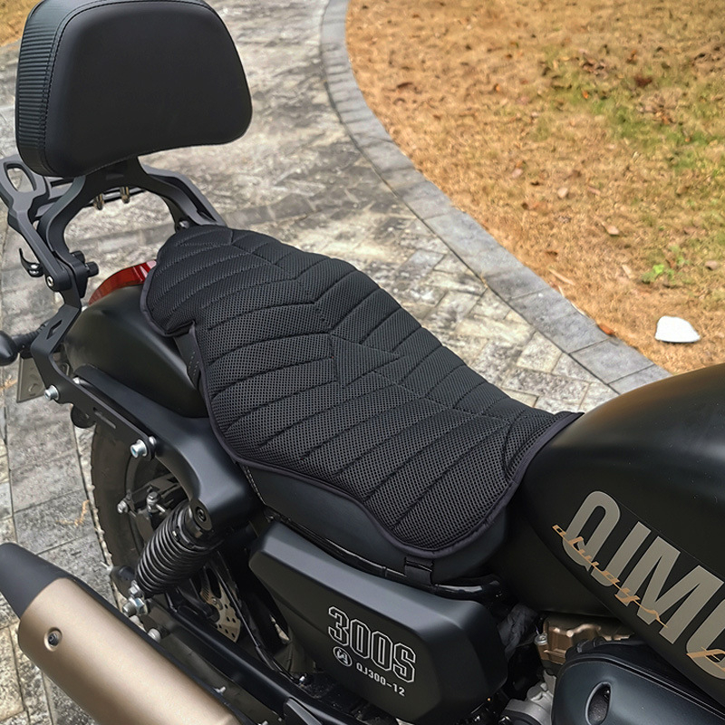 Dvojezjedna podstava sjedala motocikla za električne motocikle, s ublažavanjem udara, UV zaštita, vodootporna, prozračna, odvodi toplinu, za duga putovanja, dodatak za modifikaciju