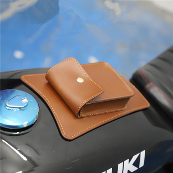 Kožna naljepnica za spremnik goriva za retro motocikle - mosjpgz, Model: Fuel Tank Sticker Bag, Materijal: Koža, Kompatibilni modeli: Retro motocikli