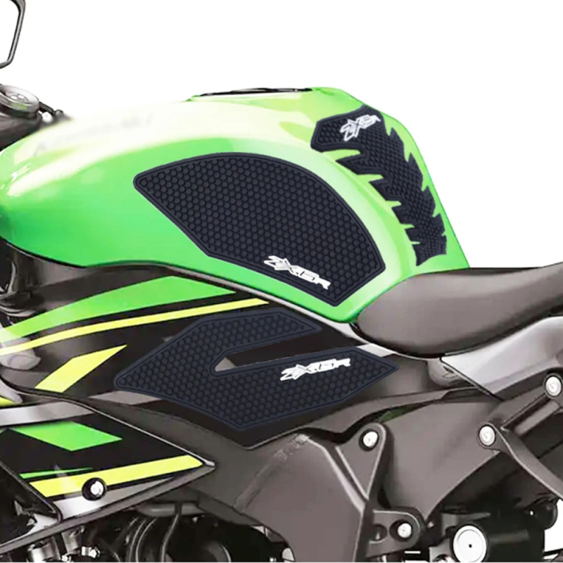 3D protuklizna naljepnica za rezervoar bočna Kawasaki Ninja ZX6R ZX-6R (2019-2023)