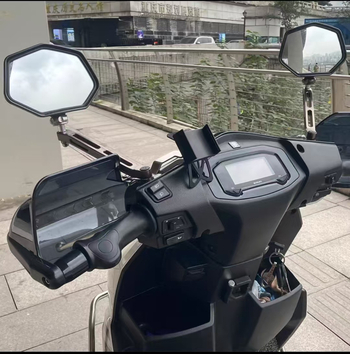 Zaštitnik za ruke motocikla, kompatibilan Suzuki UY125UU, univerzalna primjena, zaštita od pada, prošireno vjetrobransko staklo na upravljaču