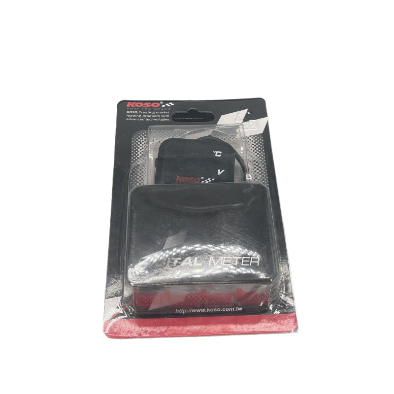 Motocikl termo-voltmetar USB, 12-24V, 3A punjač, Model JTT-001