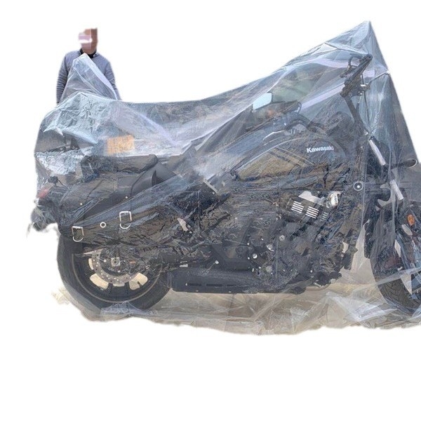 Prozirna navlaka za motocikl za unutarnju upotrebu, vodootporna i otporna na habanje, potpuno zatvorena i zapečaćena