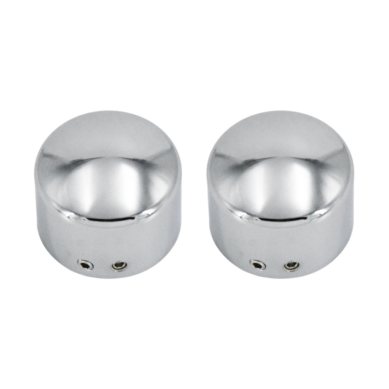 Dekorativni poklopac prednje osi Harley, CNC aluminij, s vijčanim poklopcem, za neke modele