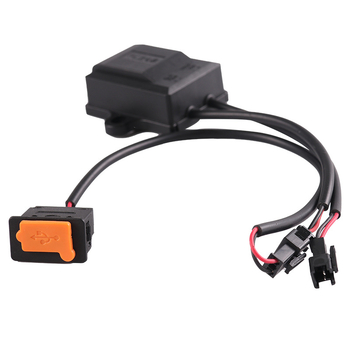 Feierpu FFY-004 USB töltő elektromos járművekhez és motorkerékpárokhoz - közvetlen töltés, 5V 1A, bemenet 36-100V