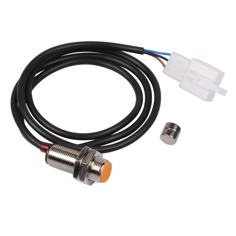 1× kabel senzora, 2× magnet za motocikl – digitalni odometar, brzomjer i tahometar