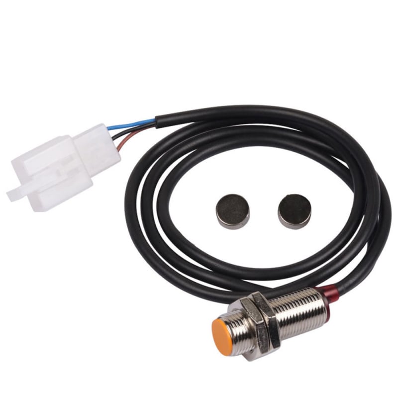 1× kabel senzora, 2× magnet za motocikl – digitalni odometar, brzomjer i tahometar