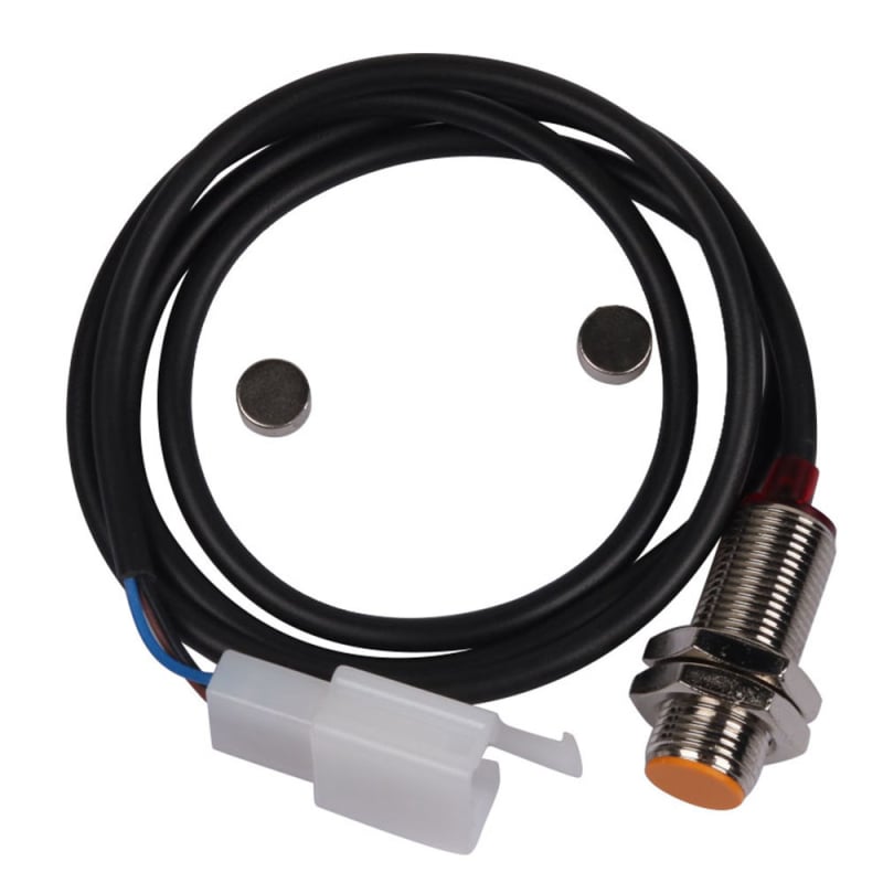 1× kabel senzora, 2× magnet za motocikl – digitalni odometar, brzomjer i tahometar