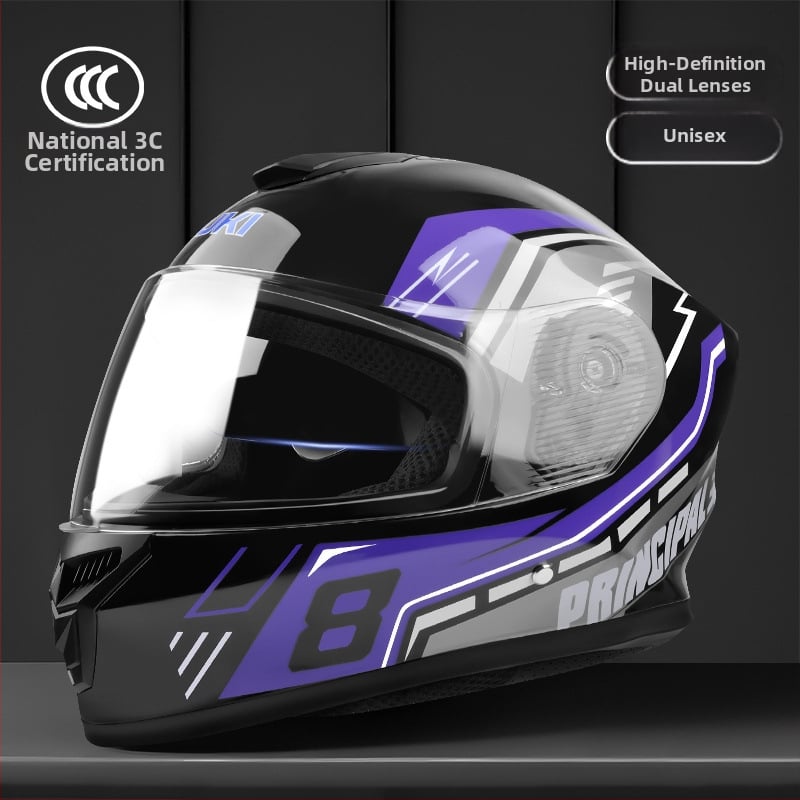 Kaciga za motocikl s punim licem, ABS+PC, 3C certifikat, zimska upotreba, unisex