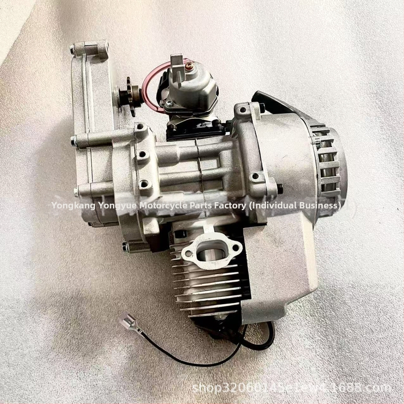 Mini motocyklový motor 49cc off-road dvojtaktný benzínový motor s prevodovkou