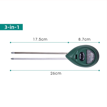 Domáci pôdny tester: meria pH, vlhkosť a svetlo; model TRCSYL, EVERTE