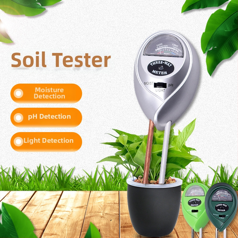 Domáci pôdny tester: meria pH, vlhkosť a svetlo; model TRCSYL, EVERTE