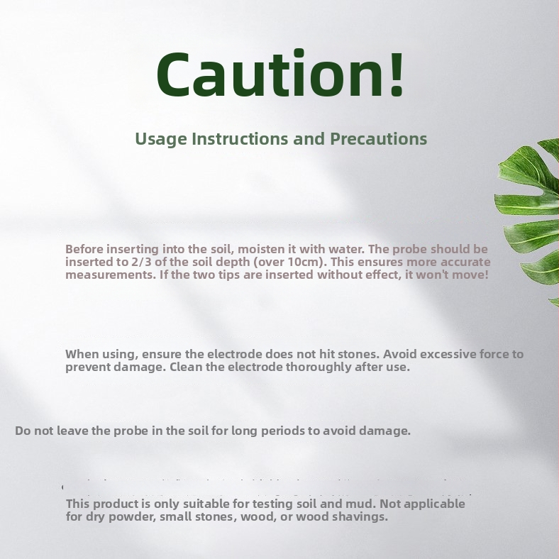 Talajnedvesség-mérő TR-40 cserepes növényekhez, gyümölcsösökhöz, fákhoz, zöldségekhez és termőföldekhez (1% pontosság, 100 g tömeg, testreszabás elérhető)