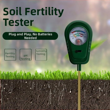 Pôdný trojfunkčný tester úrodnosti: pH, vlhkosť a úrodnosť