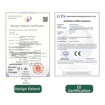 Pôdný merací prístroj 3-v-1: vlhkomer a pH meter, model ST-01, presnosť 0.1