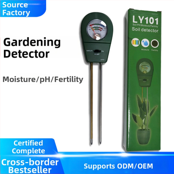 Talajteszter 1010, mérési pontosság 0,2, tömeg 100 g, kert, udvar, mezőgazdaság, virágok, gyümölcsös, feldolgozás és testreszabás