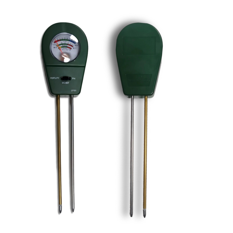 Talajteszter 1010, mérési pontosság 0,2, tömeg 100 g, kert, udvar, mezőgazdaság, virágok, gyümölcsös, feldolgozás és testreszabás