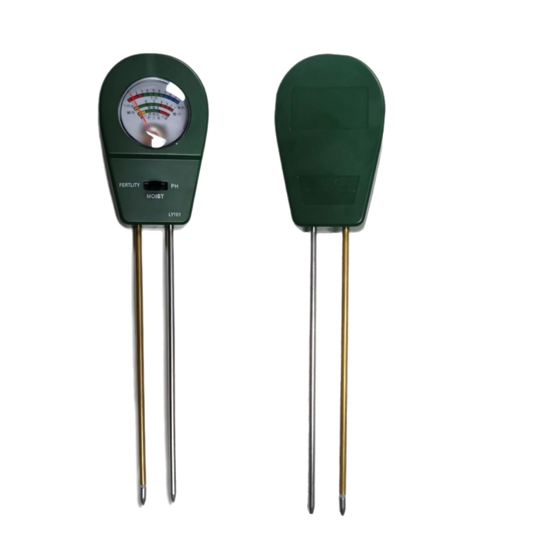 Talajteszter 1010, mérési pontosság 0,2, tömeg 100 g, kert, udvar, mezőgazdaság, virágok, gyümölcsös, feldolgozás és testreszabás