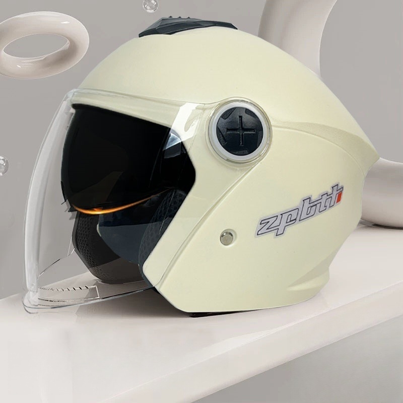 Defe/Dengfeng cască ABS pentru motociclete electrice, stil 3/4, certificat 3C, Nr. 2023091105021155