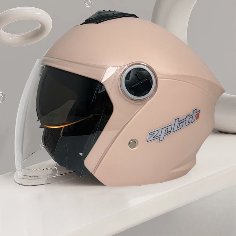 Defe/Dengfeng cască ABS pentru motociclete electrice, stil 3/4, certificat 3C, Nr. 2023091105021155