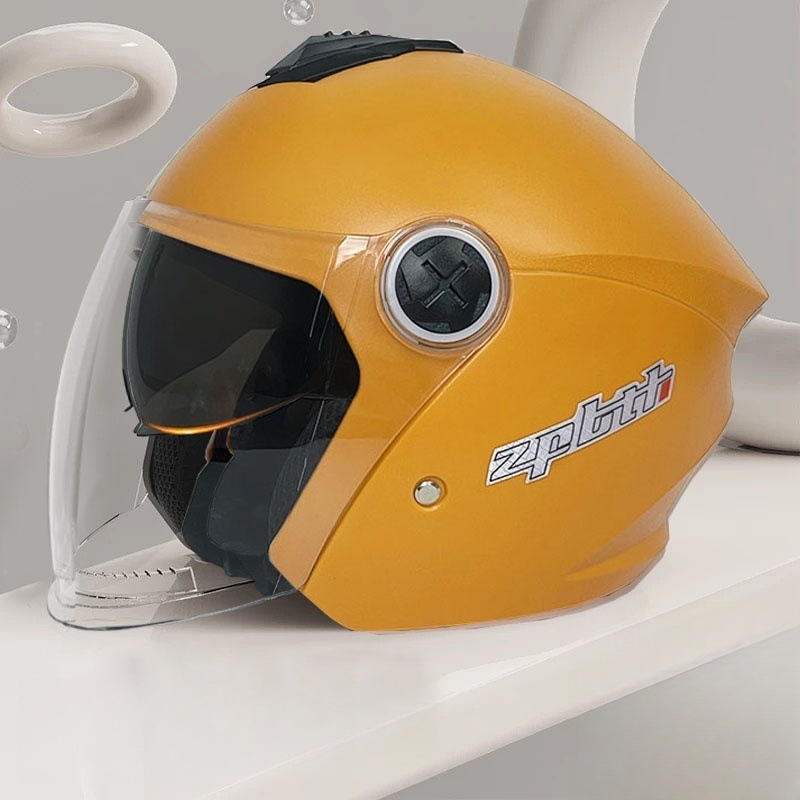 Defe/Dengfeng cască ABS pentru motociclete electrice, stil 3/4, certificat 3C, Nr. 2023091105021155