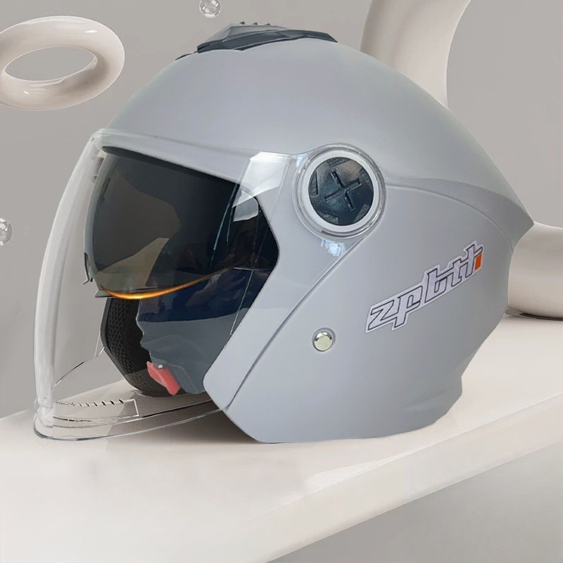 Defe/Dengfeng cască ABS pentru motociclete electrice, stil 3/4, certificat 3C, Nr. 2023091105021155