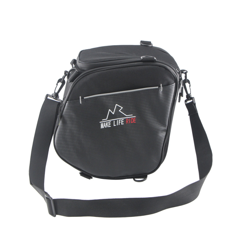 Motociklistička torba za stražnji dio i rezervoar, vodootporna crossbody torba i bočni džepovi