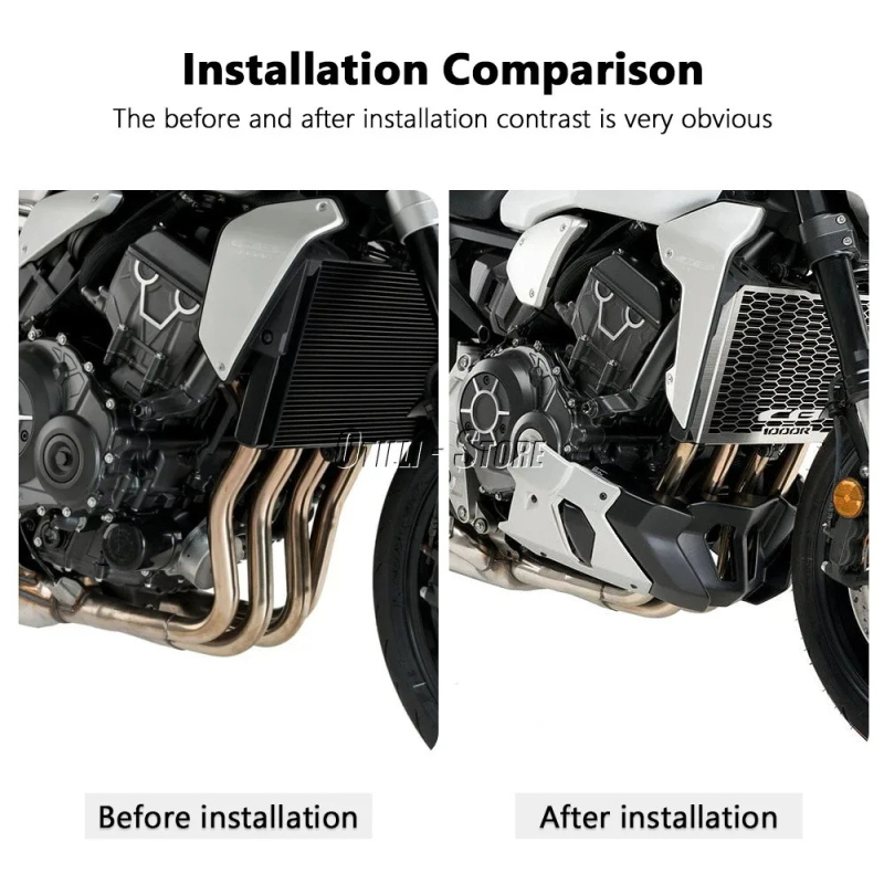 Ottili aerodinamični poklopac motora i šasije za Honda CB1000R 2019-2024