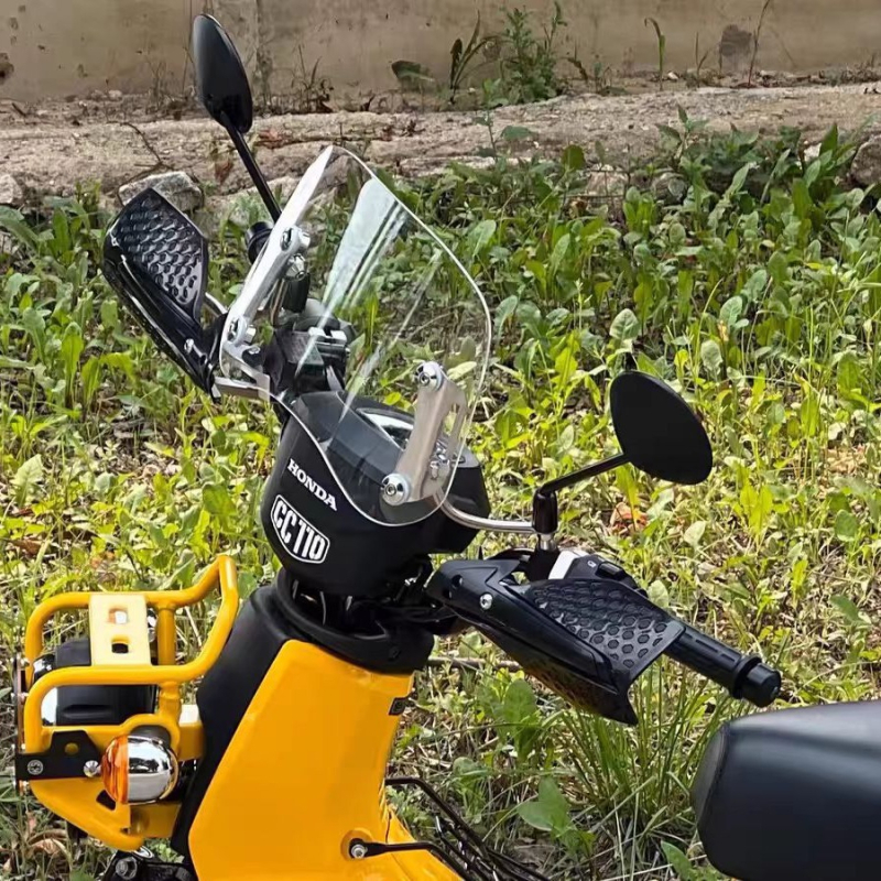 JINBO Cub 110 prednje staklo za Honda CROSS CUB 110 – ukrasni, prilagodbeni i otporni na vjetar dopuna