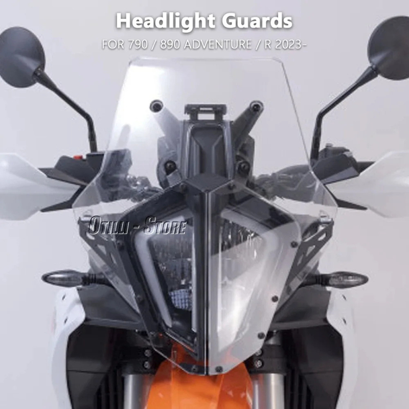 Otilli prozirni zaštitni poklopac prednjeg svjetla za motocikl 790/890 Adventure/R