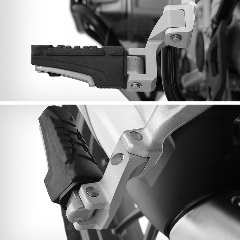 otilli BMW Set za spuštanje pedale za suvozača za R1200GS LC, R1200GS LC ADV, R1250GS ADV, S1000XR