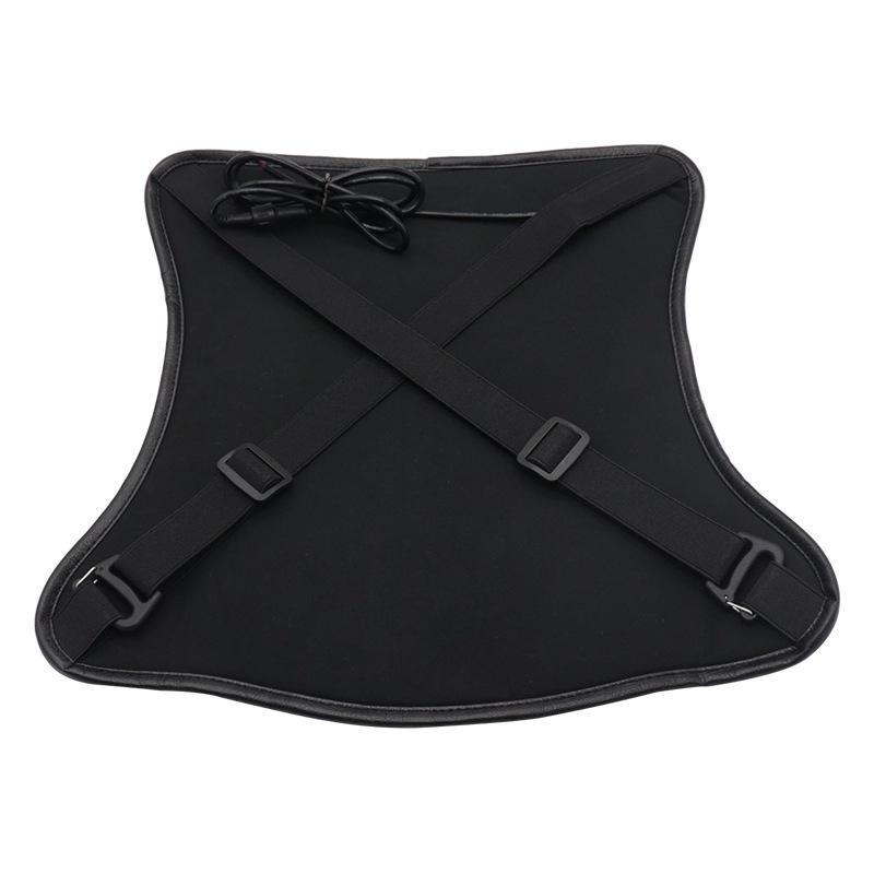 Perna încălzită pentru motocicletă 12V, PU din piele sintetică, control temperatură în 3 trepte 45–60°C, cablu 1,2 m, MP10101 IZTOSS