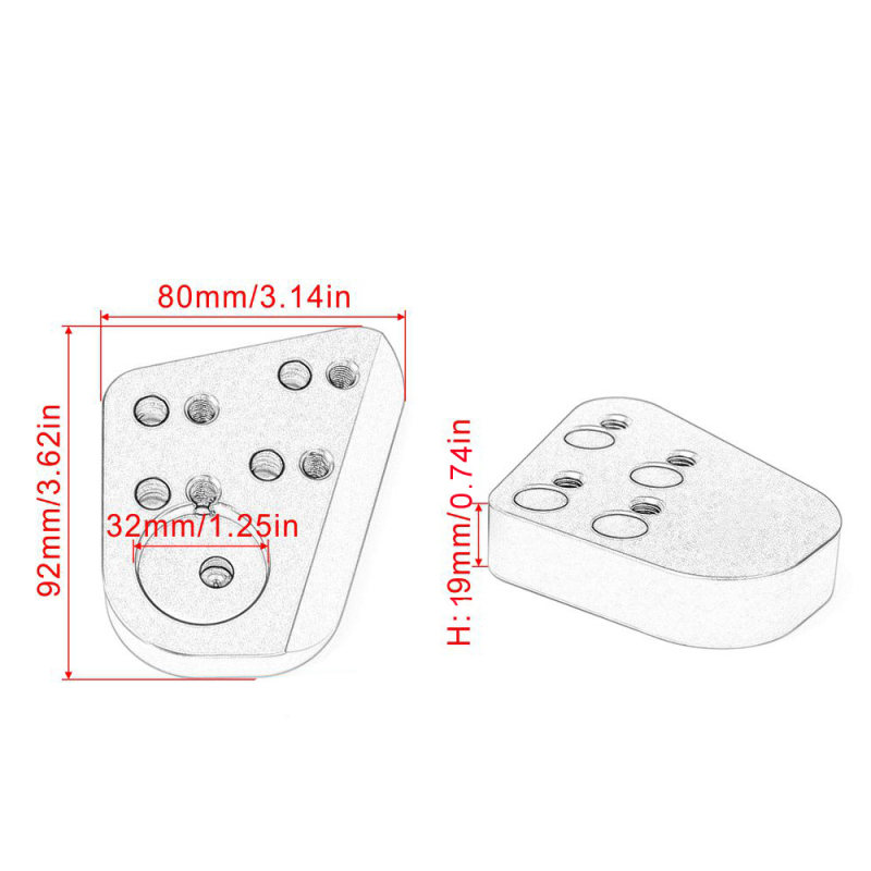 Kod za dizanje upravljača za BMW R1200RT/R1100RT/R1150RT — M-H003