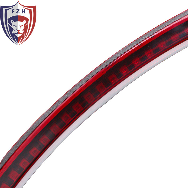 Задна светлина за Fat bully мотоциклет с LED светлина за движение, LED мигачи и спирачна светлина