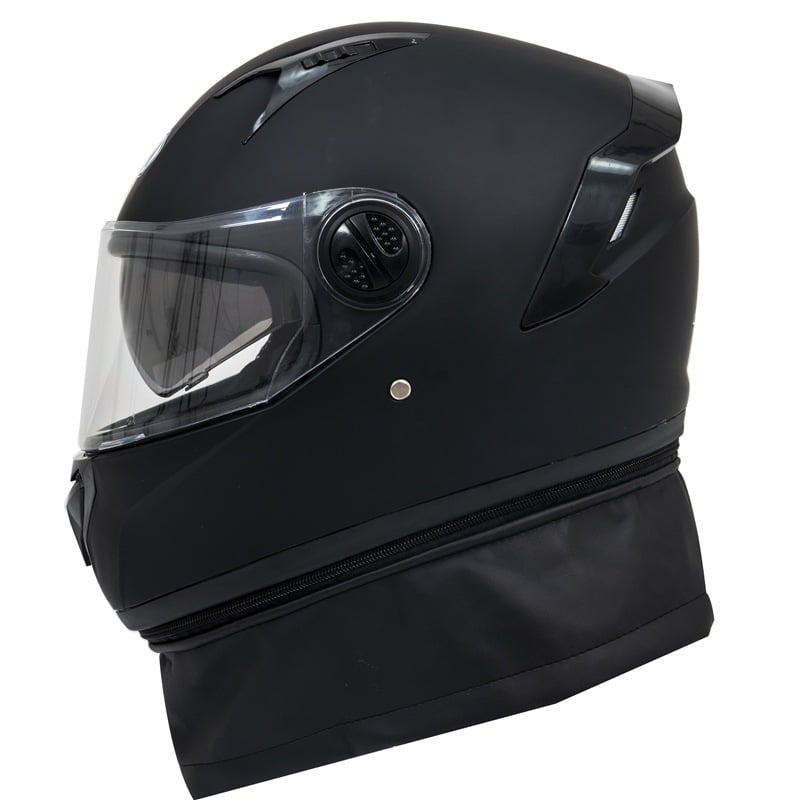 AWN kaciga za motor s punom zaštitom, unisex, zimska toplina, za sve sezone, materijal: novi PP, 3C certifikat, mogućnost prilagođavanja