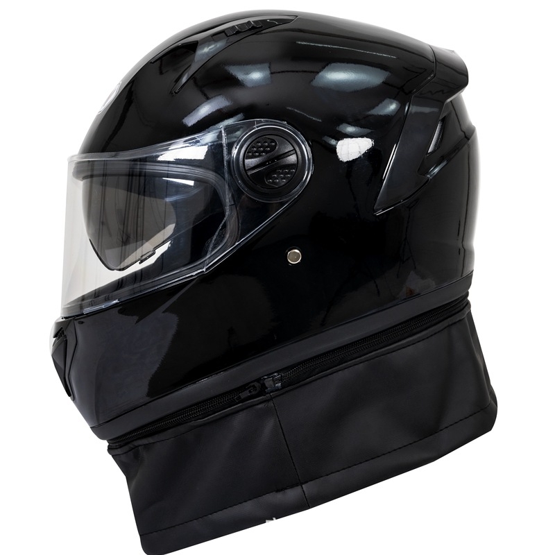 AWN kaciga za motor s punom zaštitom, unisex, zimska toplina, za sve sezone, materijal: novi PP, 3C certifikat, mogućnost prilagođavanja