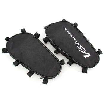 Vodootporna torbica za alate na okviru motocikla s zaštitnom šipkom na obje strane – Suzuki V-Strom DL1000, Otilli montažni set