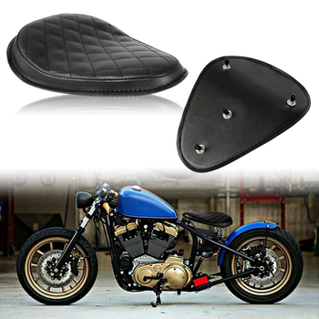Sjedalo za motocikl Harley-style cruisere, univerzalno retro jedno sjedalo, model H-588, marka cf