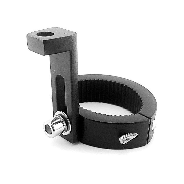 YC-004 Držač svjetla za motocikl, aluminijska legura, dvodijelni nosač s dvjema rupama, amortizacijsko produženje, podesiva rotacija, univerzalno