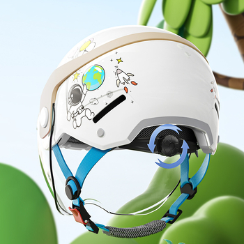 Cască pentru copii de tip half-helmet pentru motociclete electrice, ABS, Gb811-2022a, certificat 3C