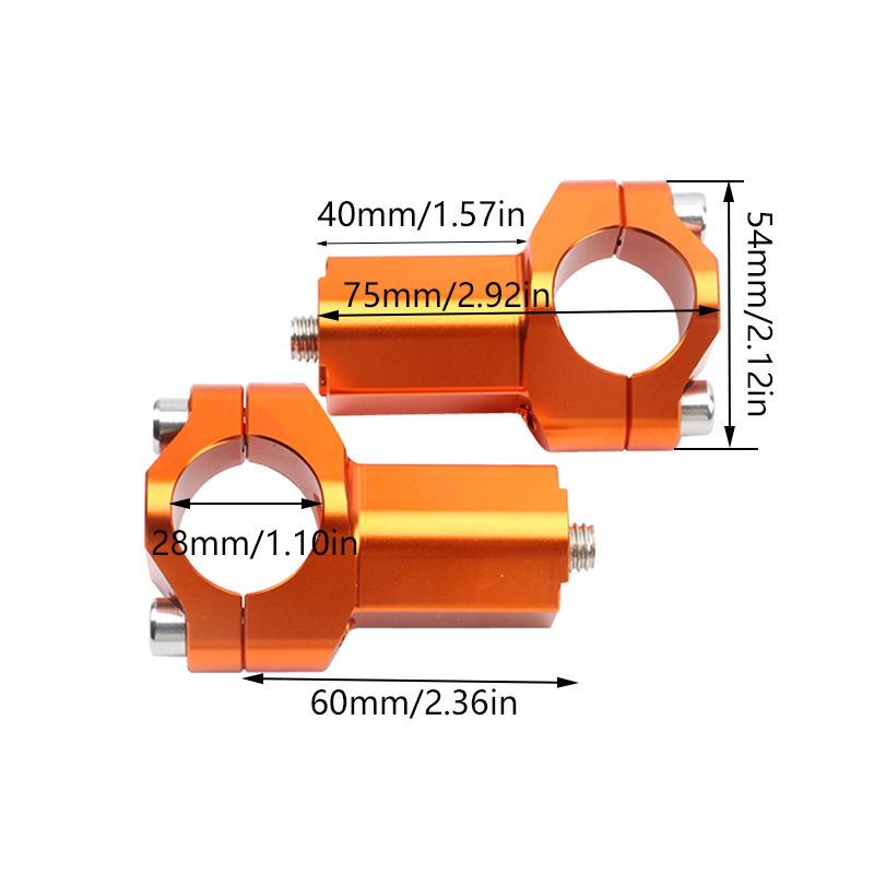 PROFESRACING Jgm01 CNC aluminijski podizač upravljača za KTM terenske motocikle