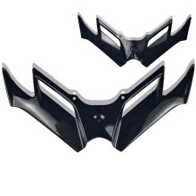 Motocicletă ABS – aripă de aer fixă MY-363, potrivire universală, design cioc de pasăre și aripă de rechin