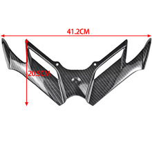 Motocicletă ABS – aripă de aer fixă MY-363, potrivire universală, design cioc de pasăre și aripă de rechin