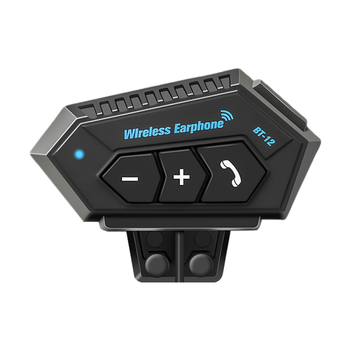 BT12 Bluetooth slušalica za kacigu, stereo zvuk, aktivno smanjenje šuma, 32 sati trajanja baterije, vodootporna za vožnju biciklom