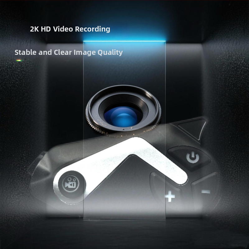 Inteligentná prilba na motorke s Bluetooth interkomom a HD kamerou, séria T50, dosah 1200 m, Bluetooth 5.1, odolná vode a prachu, obojstranný stereo zvuk