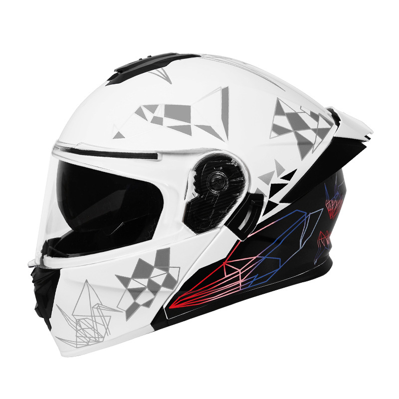 Kaciga za motocikl Flip-Up, ABS, full-face, 3C certifikat