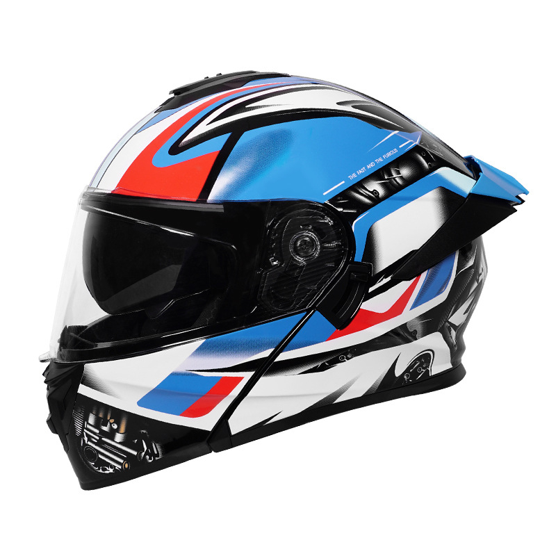 Kaciga za motocikl Flip-Up, ABS, full-face, 3C certifikat