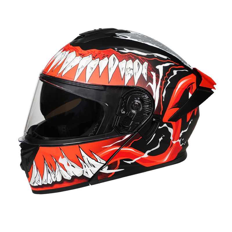 Kaciga za motocikl Flip-Up, ABS, full-face, 3C certifikat