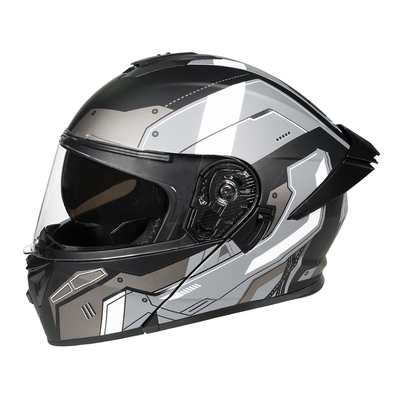 Kaciga za motocikl Flip-Up, ABS, full-face, 3C certifikat