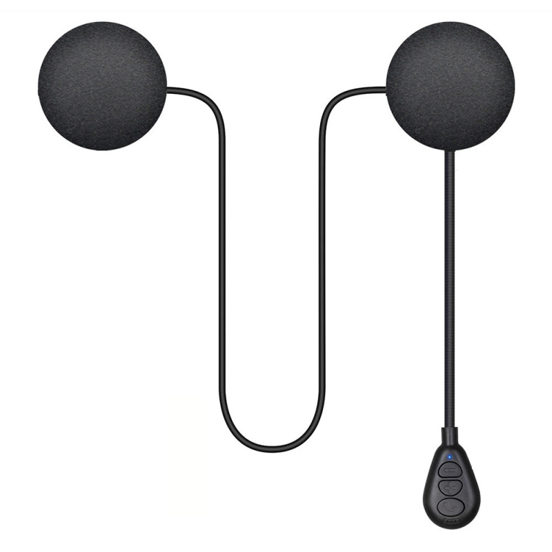 Ακουστικό Bluetooth για κράνος μοτοσικλέτας με Μείωση Θορύβου, Bluetooth 5.0, Εμβέλεια 10 μ., Ζωή Μπαταρίας 4–8 ώρες, Στερεο Ήχος